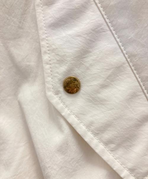 PLST（プラステ）PLST (プラステ) MA-1ジャケット ホワイト サイズ:Sの古着・服飾アイテム