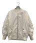 PLST（プラステ）の古着「MA-1ジャケット」｜ホワイト