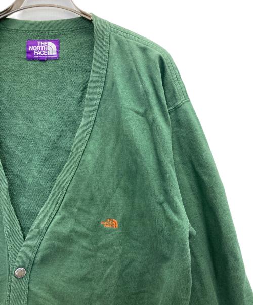 THE NORTHFACE PURPLELABEL（ザ・ノースフェイス パープルレーベル）THE NORTHFACE PURPLELABEL (ザ・ノースフェイス パープルレーベル) 10oz Mountain Sweat Cardigan グリーン サイズ:WSの古着・服飾アイテム