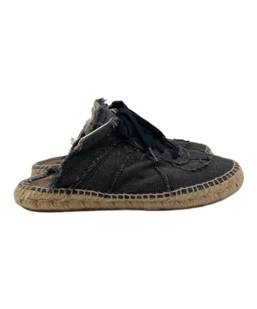 Maison Margiela（メゾンマルジェラ）Maison Margiela (メゾンマルジェラ) ミュールエスパドリーユキャンバススニーカー インディゴ サイズ:39の古着・服飾アイテム