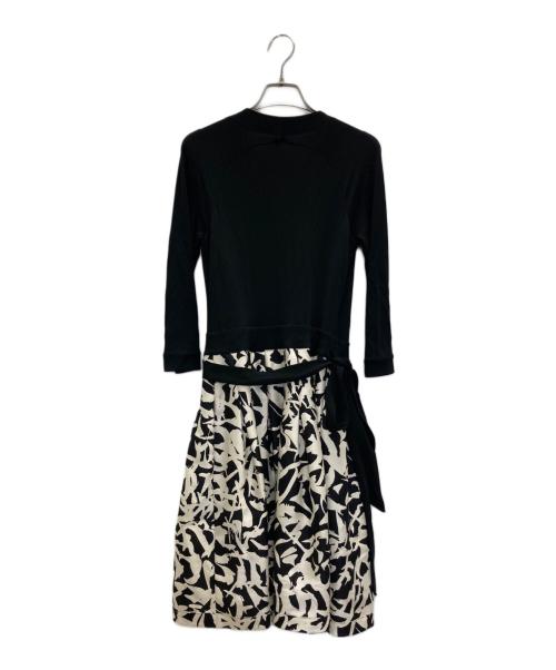 DIANE VON FURSTENBERG（ダイアンフォンファステンバーグ）DIANE VON FURSTENBERG (ダイアンフォンファステンバーグ) ラップワンピース ブラック サイズ:2の古着・服飾アイテム