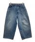 LEE（リー）の古着「UPERSIZED ビッグシルエットカウボーイデニムパンツ」｜ブルー