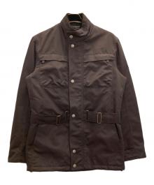 GUCCI（グッチ）の古着「スタンドカラーハーフコート」｜ブラウン