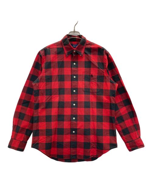 POLO RALPH LAUREN（ポロ・ラルフローレン）POLO RALPH LAUREN (ポロ・ラルフローレン) バッファローチェックシャツ レッド サイズ:Mの古着・服飾アイテム