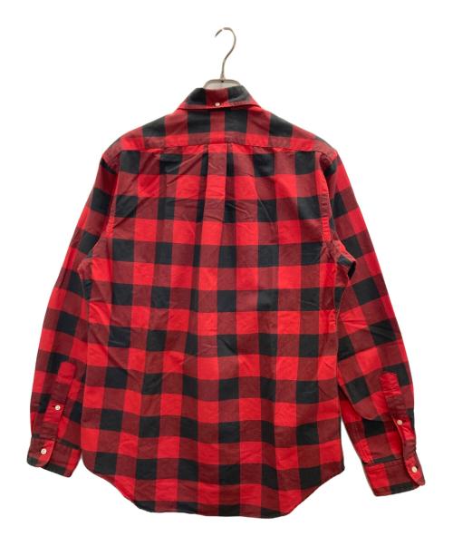 POLO RALPH LAUREN（ポロ・ラルフローレン）POLO RALPH LAUREN (ポロ・ラルフローレン) バッファローチェックシャツ レッド サイズ:Mの古着・服飾アイテム