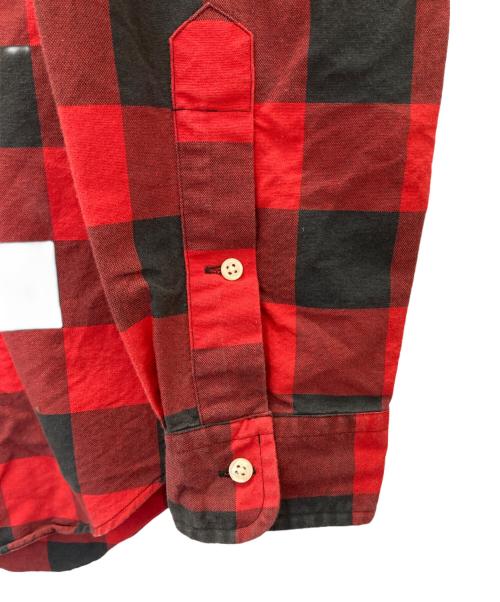 POLO RALPH LAUREN（ポロ・ラルフローレン）POLO RALPH LAUREN (ポロ・ラルフローレン) バッファローチェックシャツ レッド サイズ:Mの古着・服飾アイテム