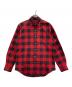 POLO RALPH LAUREN（ポロ・ラルフローレン）の古着「バッファローチェックシャツ」｜レッド