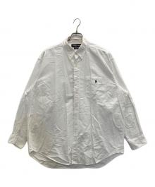 RALPH LAUREN（ラルフローレン）の古着「90s OX  B.D.BIG SHIRTS」｜ホワイト