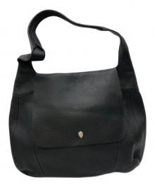 HELEN KAMINSKI（ヘレンカミンスキー）の古着「レザーワンショルダーバッグ」｜ブラック