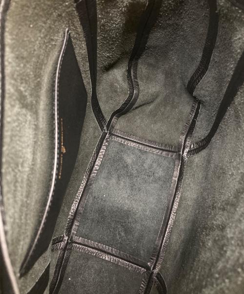 HELEN KAMINSKI（ヘレンカミンスキー）HELEN KAMINSKI (ヘレンカミンスキー) レザーワンショルダーバッグ ブラックの古着・服飾アイテム