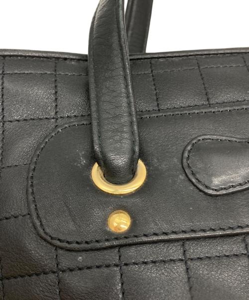 CELINE（セリーヌ）CELINE (セリーヌ) オールドレザートートバッグ ブラックの古着・服飾アイテム