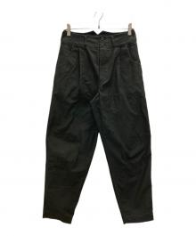 nicholas daley（ニコラス デイリー）の古着「TUCK TROUTHERS」｜ネイビー