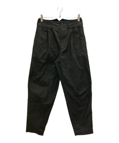 nicholas daley（ニコラス デイリー）NICHOLAS DALEY (ニコラス デイリー) TUCK TROUTHERS ネイビー サイズ: 71cm (W28)の古着・服飾アイテム