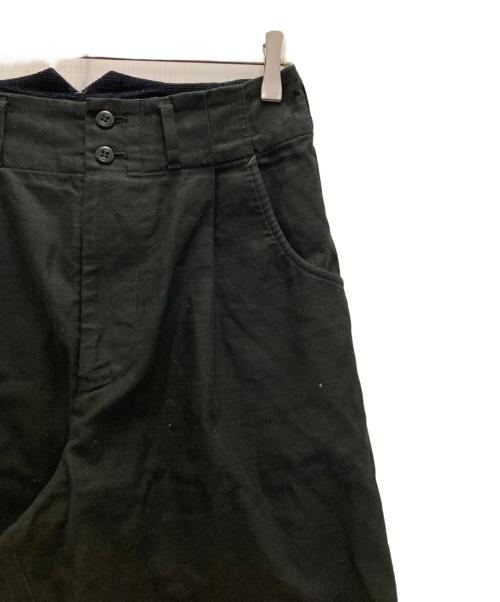 nicholas daley（ニコラス デイリー）NICHOLAS DALEY (ニコラス デイリー) TUCK TROUTHERS ネイビー サイズ: 71cm (W28)の古着・服飾アイテム