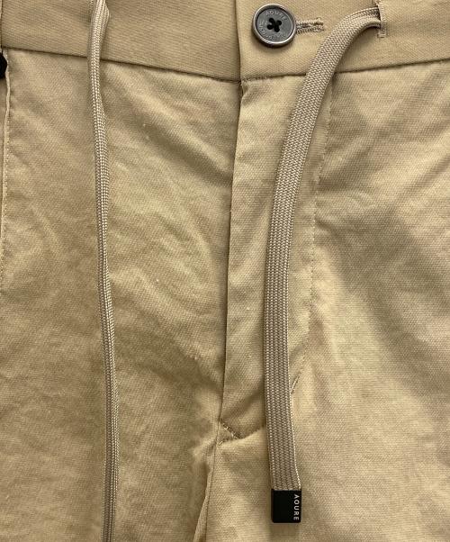 AOURE（アウール）AOURE (アウール) MALPENSA AIR SETUP PANTS ベージュ サイズ:Sの古着・服飾アイテム