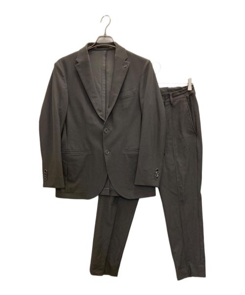 AOURE（アウール）AOURE (アウール) CERIMONIA CHAMBRAY SUIT ブラウン サイズ:Sの古着・服飾アイテム