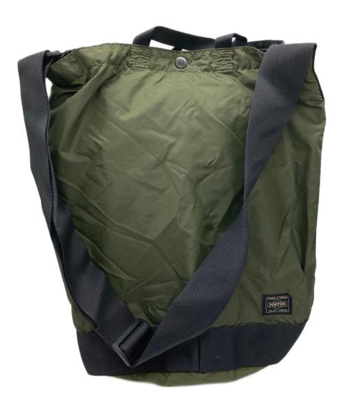 PORTER（ポーター）PORTER (ポーター) JAMES JARVIS (ジェームス ジャービス) 2WAY STUMP BAG オリーブの古着・服飾アイテム