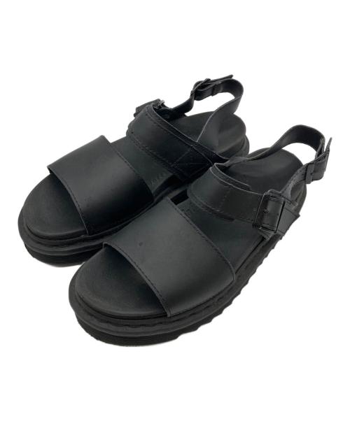 Dr.Martens（ドクターマーチン）Dr.Martens (ドクターマーチン) VOSS STRAP SANDALS ブラック サイズ:UK5の古着・服飾アイテム