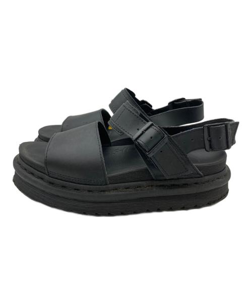 Dr.Martens（ドクターマーチン）Dr.Martens (ドクターマーチン) VOSS STRAP SANDALS ブラック サイズ:UK5の古着・服飾アイテム