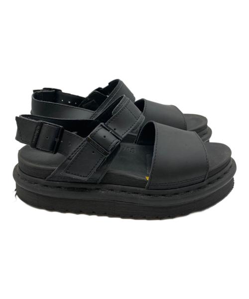 Dr.Martens（ドクターマーチン）Dr.Martens (ドクターマーチン) VOSS STRAP SANDALS ブラック サイズ:UK5の古着・服飾アイテム