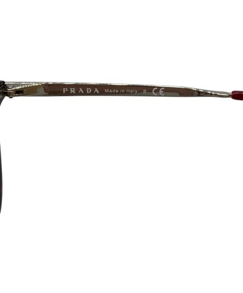 PRADA（プラダ）PRADA (プラダ) 眼鏡 ブラウンの古着・服飾アイテム