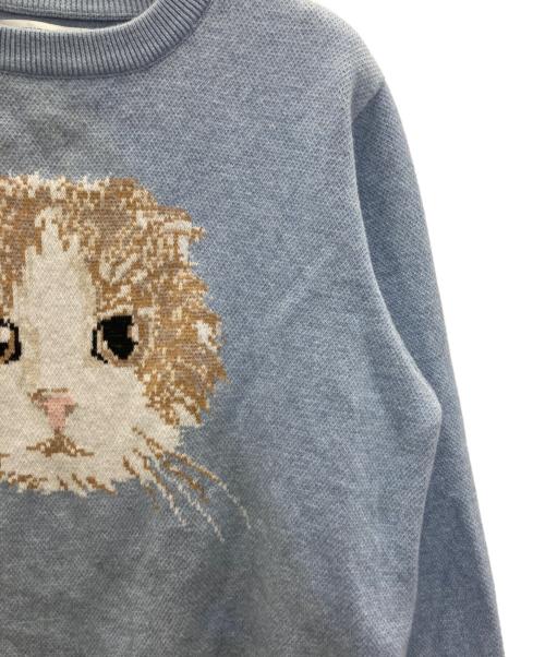 furfur（ファーファー）FURFUR (ファーファー) Marshmallowセーター ブルー サイズ:1の古着・服飾アイテム
