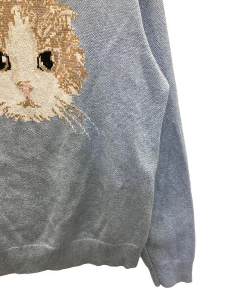 furfur（ファーファー）FURFUR (ファーファー) Marshmallowセーター ブルー サイズ:1の古着・服飾アイテム