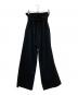 LIMI feu (リミフゥ) ベルテッドウールワイドパンツ ブラック サイズ:XS：10000円