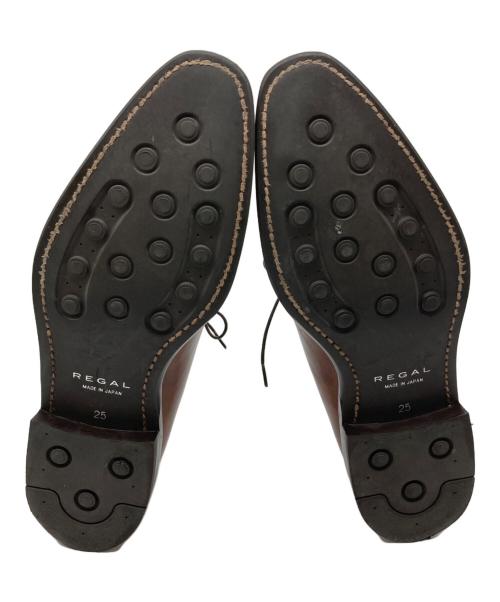 REGAL（リーガル）REGAL (リーガル) ホールカットドレスシューズ ブラウン サイズ:25㎝の古着・服飾アイテム