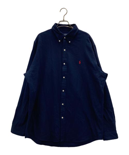 POLO RALPH LAUREN（ポロ・ラルフローレン）POLO RALPH LAUREN (ポロ・ラルフローレン) ネルシャツ ネイビー サイズ:XLの古着・服飾アイテム