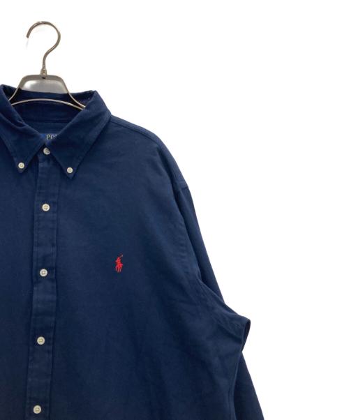 POLO RALPH LAUREN（ポロ・ラルフローレン）POLO RALPH LAUREN (ポロ・ラルフローレン) ネルシャツ ネイビー サイズ:XLの古着・服飾アイテム