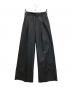 CINOH（チノ）の古着「DOUBLE CLOTH WIDE PANTS」｜ブラック
