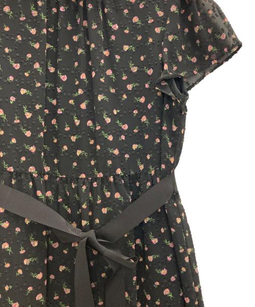 M'S GRACY（エムズグレイシー）M'S GRACY (エムズグレイシー) 総柄ワンピース ブラック サイズ:38の古着・服飾アイテム