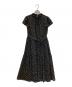 M'S GRACY（エムズグレイシー）の古着「総柄ワンピース」｜ブラック