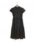 M'S GRACY (エムズグレイシー) 総柄ワンピース ブラック サイズ:38：13000円