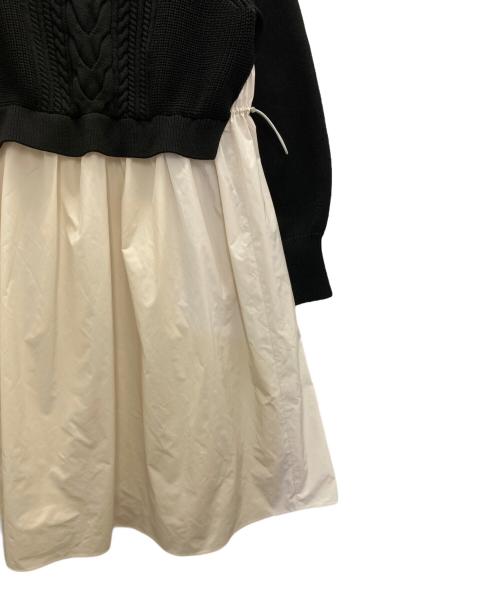 M'S GRACY（エムズグレイシー）M'S GRACY (エムズグレイシー) ドッキングワンピース ブラック サイズ:38の古着・服飾アイテム