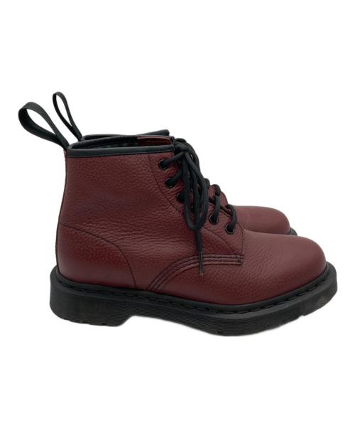 Dr.Martens（ドクターマーチン）Dr.Martens (ドクターマーチン) 6ホールブーツ レッド サイズ:25㎝の古着・服飾アイテム