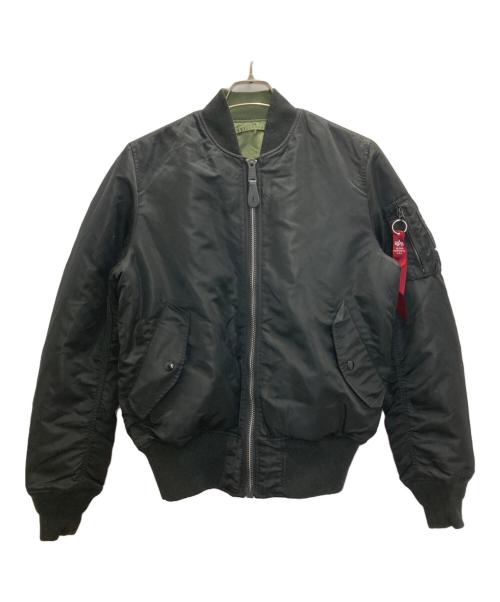 ALPHA（アルファ）ALPHA (アルファ) フライトジャケット ブラック サイズ:Ｍの古着・服飾アイテム