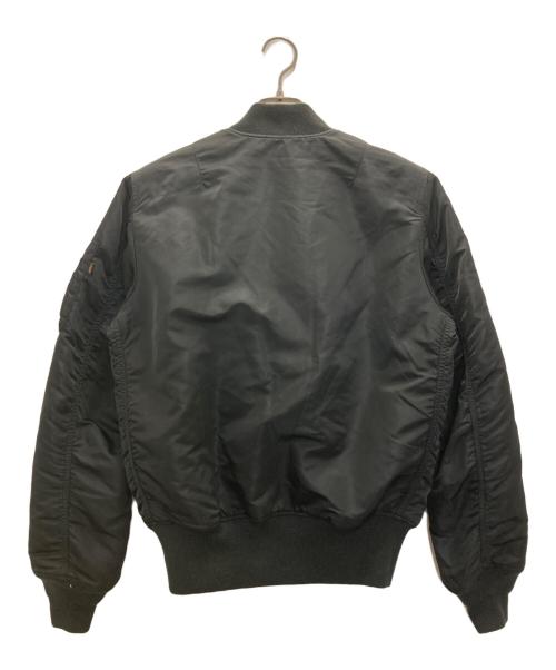 ALPHA（アルファ）ALPHA (アルファ) フライトジャケット ブラック サイズ:Ｍの古着・服飾アイテム