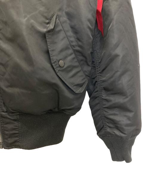 ALPHA（アルファ）ALPHA (アルファ) フライトジャケット ブラック サイズ:Ｍの古着・服飾アイテム