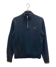 FRED PERRY（フレッドペリー）の古着「Half Zip Sweatshirt」｜ネイビー