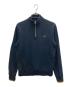 FRED PERRY（フレッドペリー）の古着「Half Zip Sweatshirt」｜ネイビー