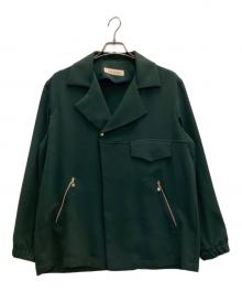 CULLNI（クルニ）の古着「ダブルクロジャケット」｜グリーン