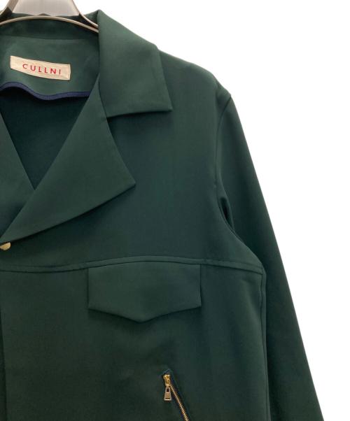 CULLNI（クルニ）CULLNI (クルニ) ダブルクロジャケット グリーン サイズ:1の古着・服飾アイテム