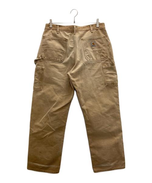 CarHartt（カーハート）CarHartt (カーハート) 00s faded double knees duck pants ブラウン サイズ:w34 L30の古着・服飾アイテム