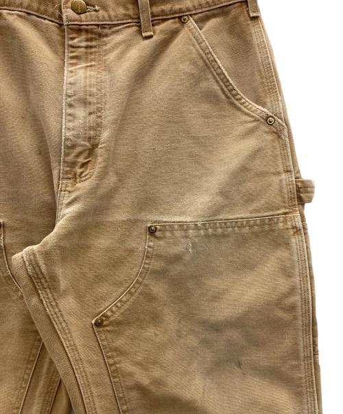 CarHartt（カーハート）CarHartt (カーハート) 00s faded double knees duck pants ブラウン サイズ:w34 L30の古着・服飾アイテム