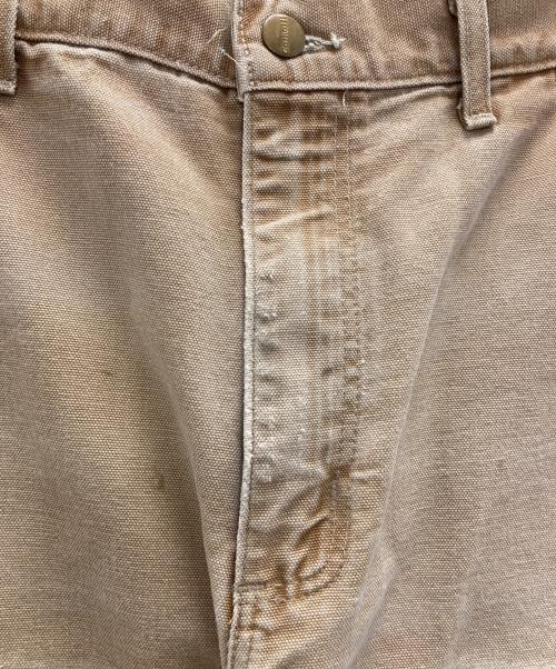 CarHartt（カーハート）CarHartt (カーハート) 00s faded double knees duck pants ブラウン サイズ:w34 L30の古着・服飾アイテム