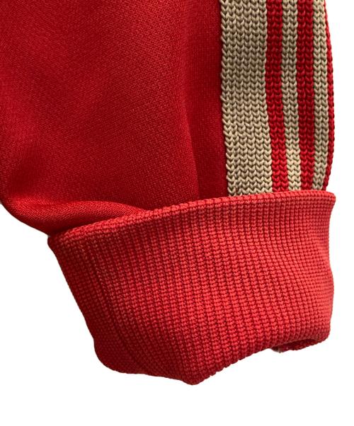 Needles（ニードルズ）Needles (ニードルズ) Track Crew Neck Shirt レッド サイズ:Sの古着・服飾アイテム