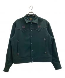 Needles（ニードルズ）の古着「Piping Cowboy Jacket」｜グリーン