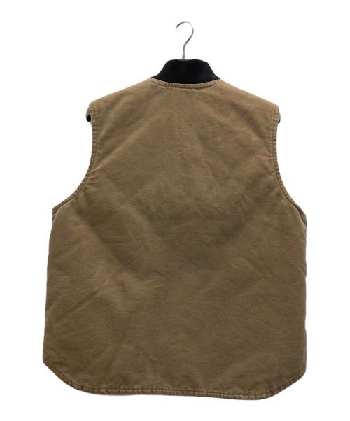 CarHartt（カーハート）CarHartt (カーハート) duck vest ブラウン サイズ:Ⅼの古着・服飾アイテム